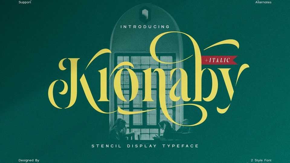 Kronaby Font › Fontesk