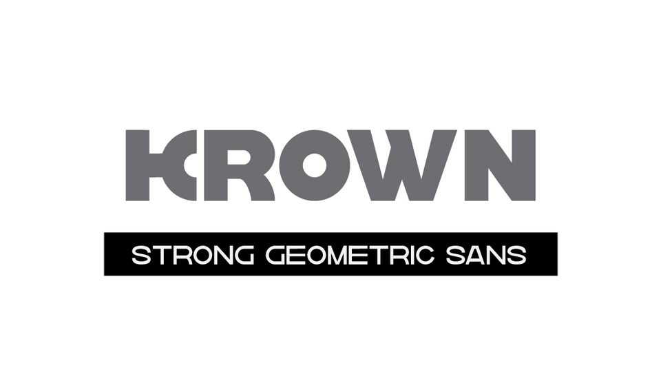 Krown Font Family › Fontesk