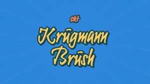 Krugmann Brush Font › Fontesk