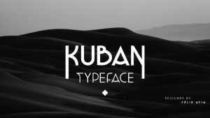 Kuban Pro Font Family › Fontesk