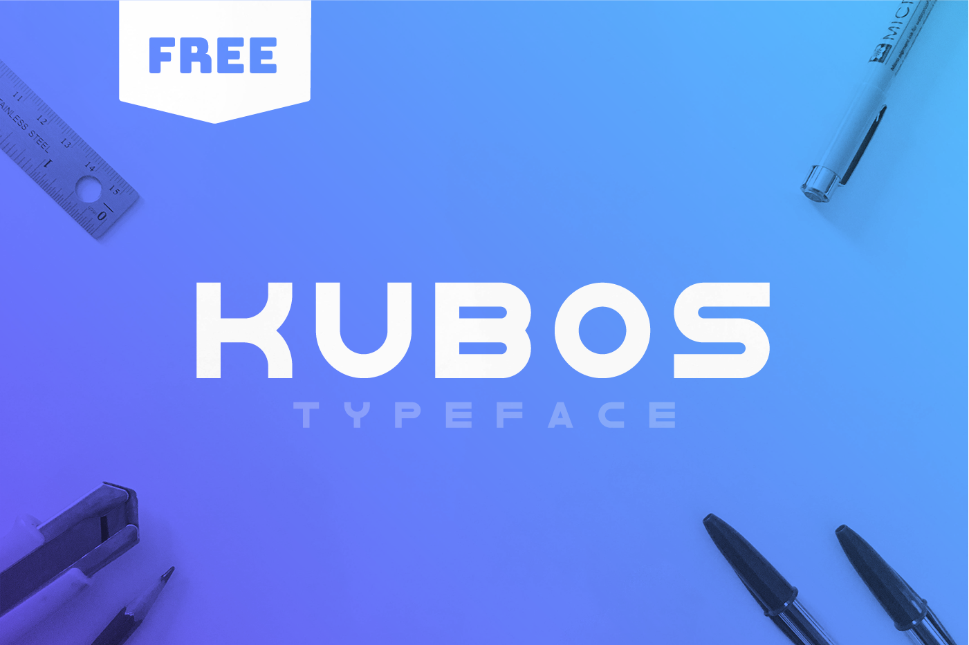 Kubos Display Typeface