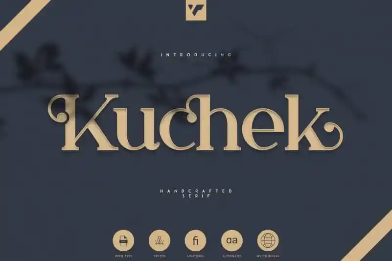 Kuchek - Handcrafted Serif Font