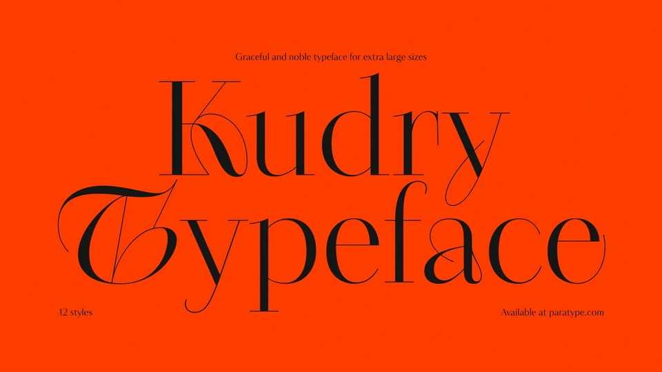Kudry Weird Headline Font › Fontesk