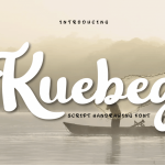 Kuebeg Script Font