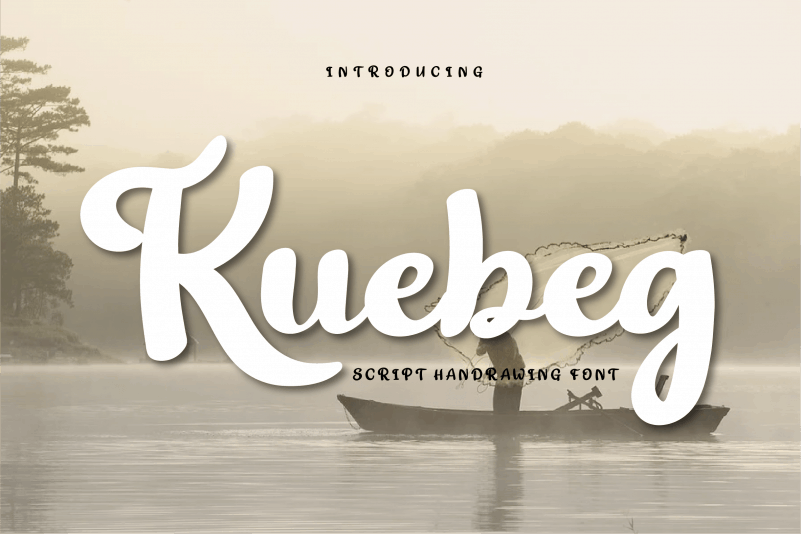 Kuebeg Script Font