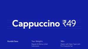 Kumbh Sans Font Family › Fontesk