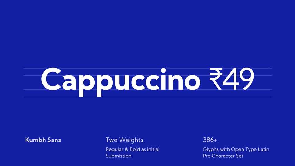 Kumbh Sans Font Family › Fontesk