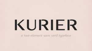 Kurier Font Family › Fontesk