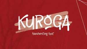 Kuroga Font › Fontesk