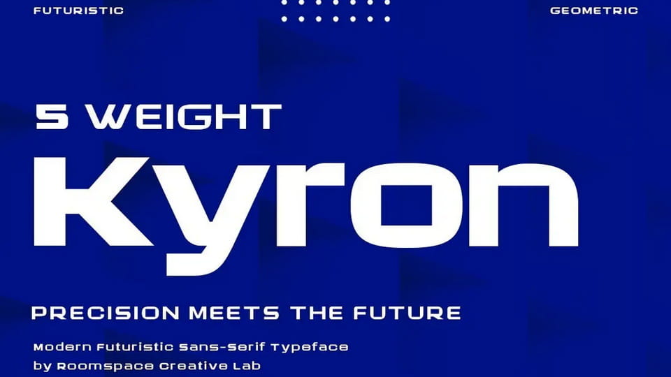 Kyron Font › Fontesk