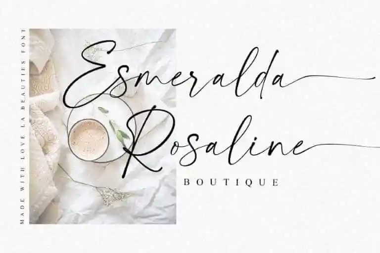 La Beauties Script Font