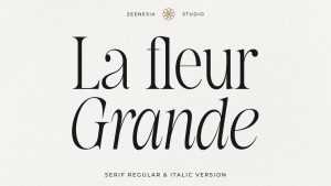 La Fleur Grande Font › Fontesk