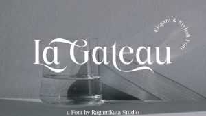 La Gateau Font › Fontesk