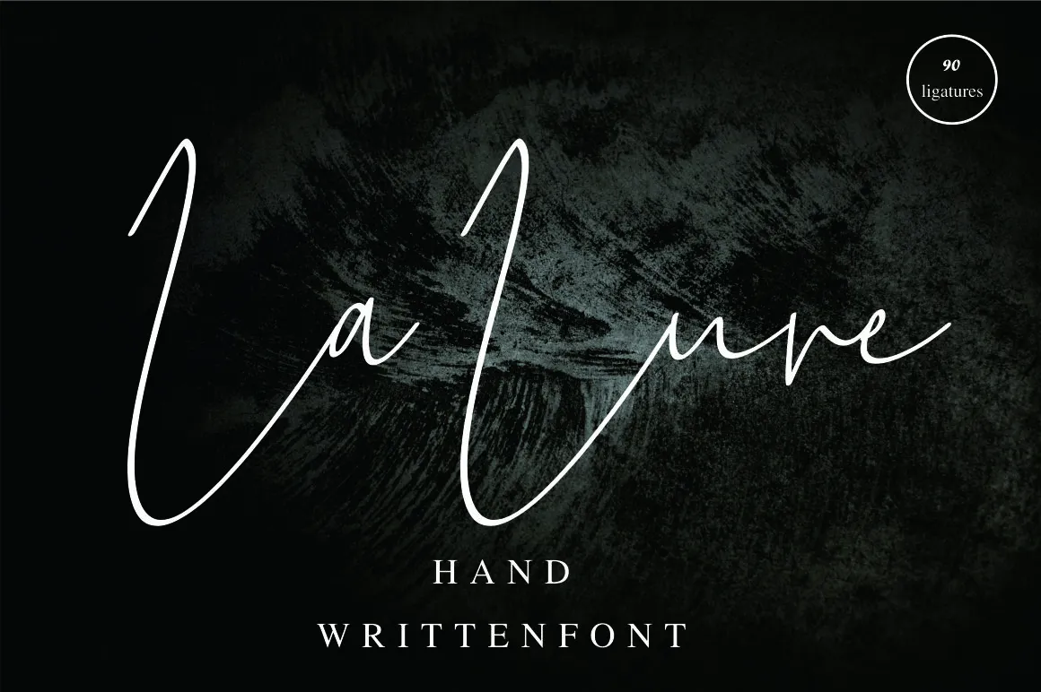 La Lune Handwritten Font