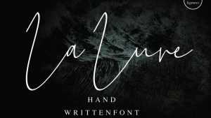 La Lune Script Font › Fontesk