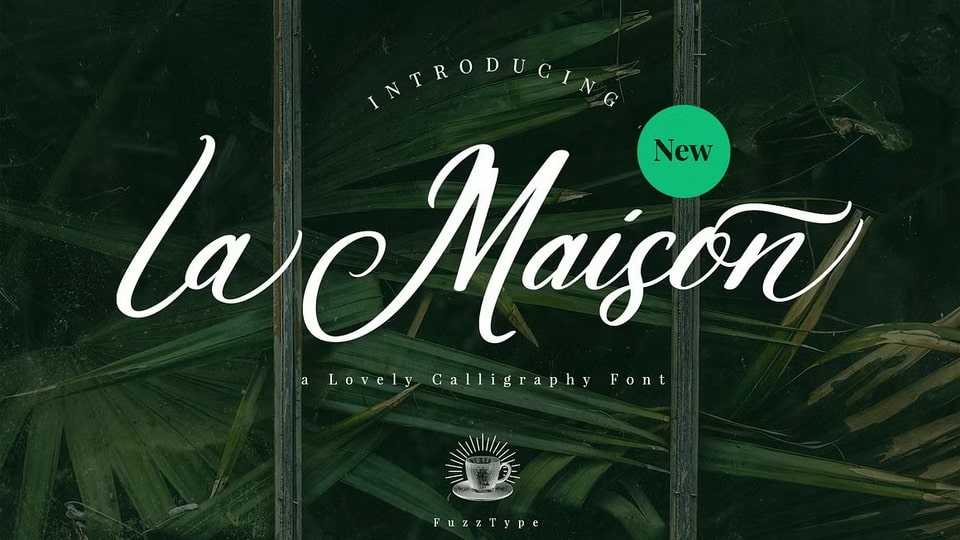 La Maison Script Font › Fontesk