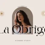 La Obrige Serif Font - Fonte Grátis La Obrige Serif Font