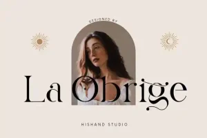 La Obrige Serif Font