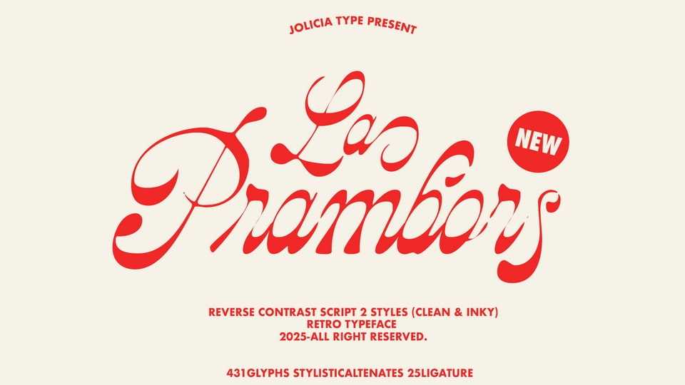 La Prambors Font › Fontesk