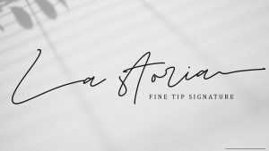 La Storia Script › Fontesk
