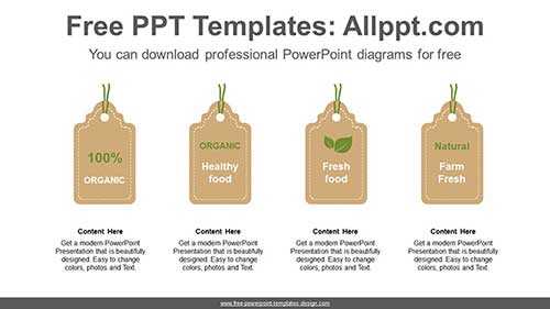 Label Tag PowerPoint Diagram Template