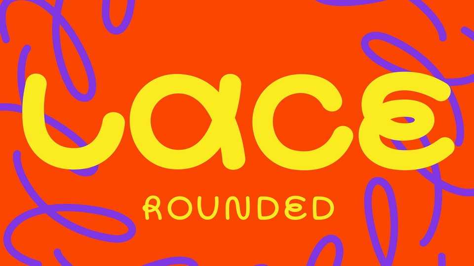 Lace Rounded Font › Fontesk