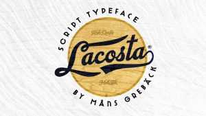 Lacosta Script Font › Fontesk