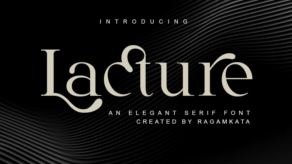 Lacture Font › Fontesk