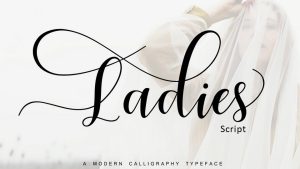 Ladies Script Font › Fontesk