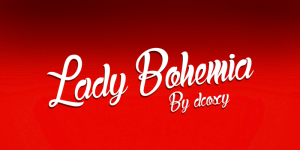 Lady Bohemia Font