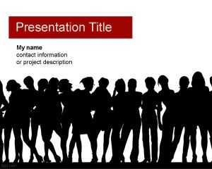 Lady Night PowerPoint Template
