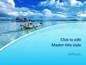 Lagoon PowerPoint Template