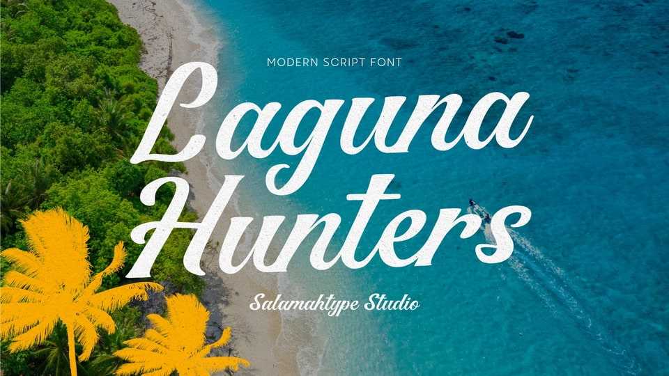 Laguna Hunters Font › Fontesk