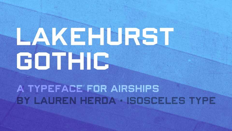 Lakehurst Gothic Font › Fontesk