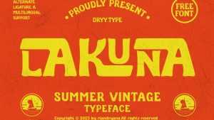 Lakuna Font › Fontesk