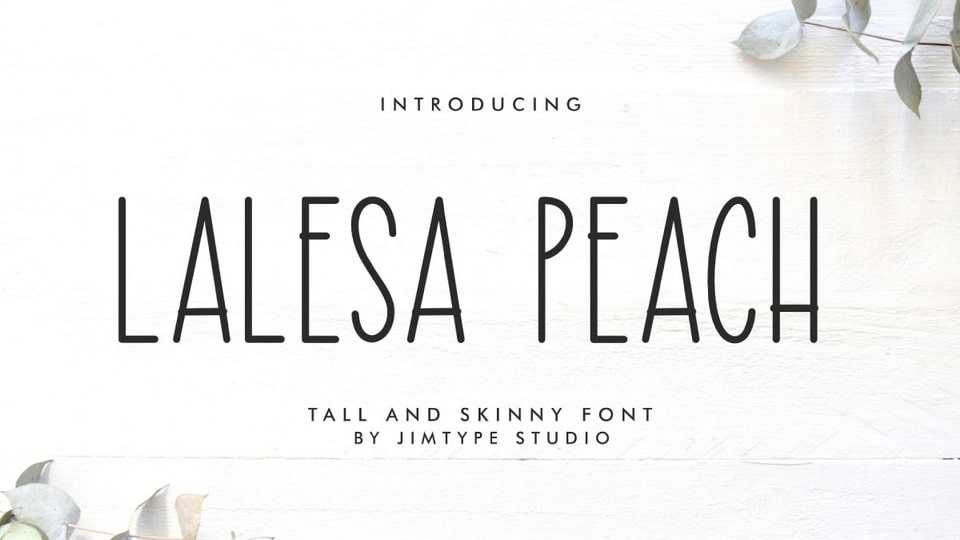 Lalesa Peach Font › Fontesk