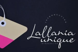 Lallania Handwritten Font