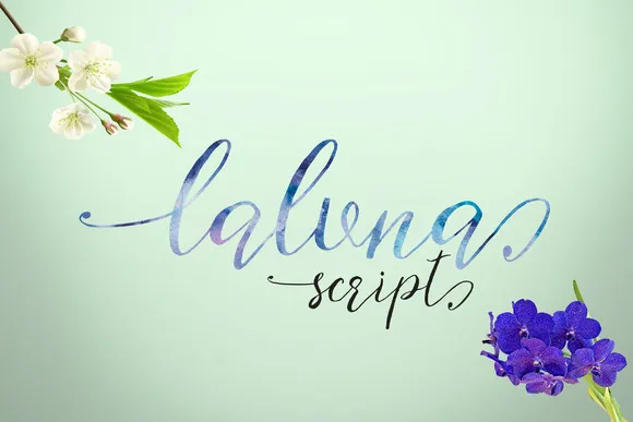 Laluna Script Font