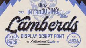 Lamberds Script Font › Fontesk