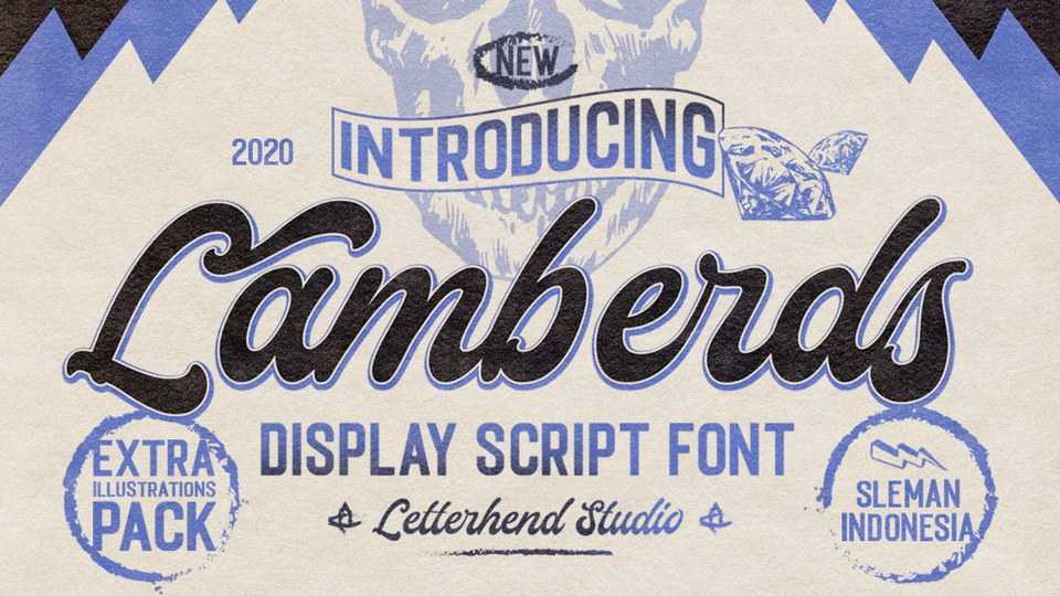 Lamberds Script Font › Fontesk