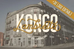 Lambretta Kongo Font Duo