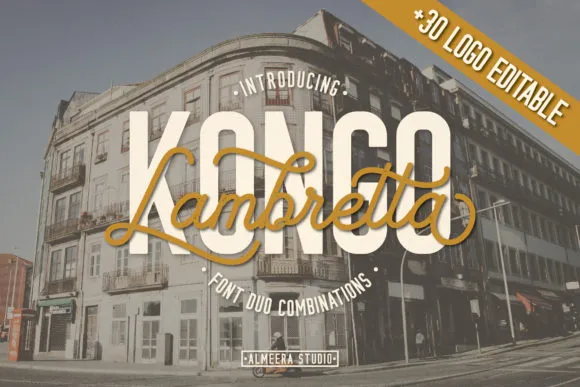 Lambretta Kongo Font Duo