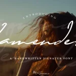 Lamender Handwritten Font