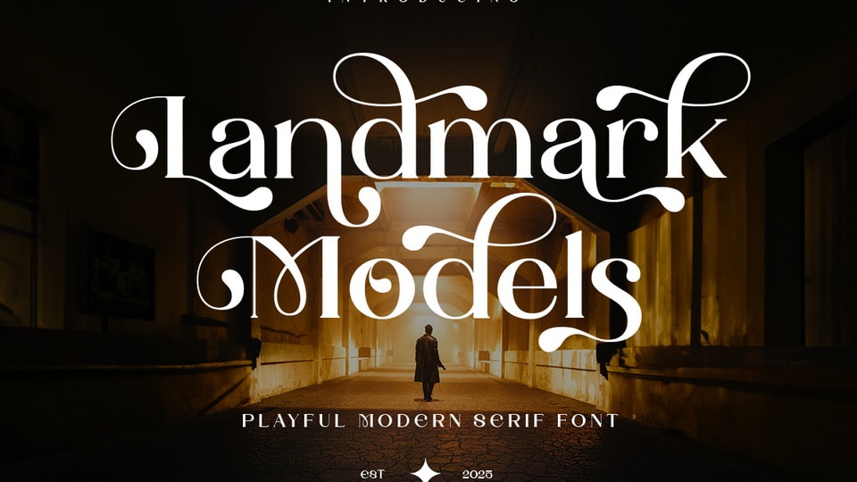 Landmark Models Font › Fontesk