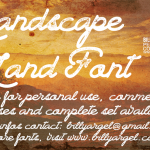 Landscape Land Font