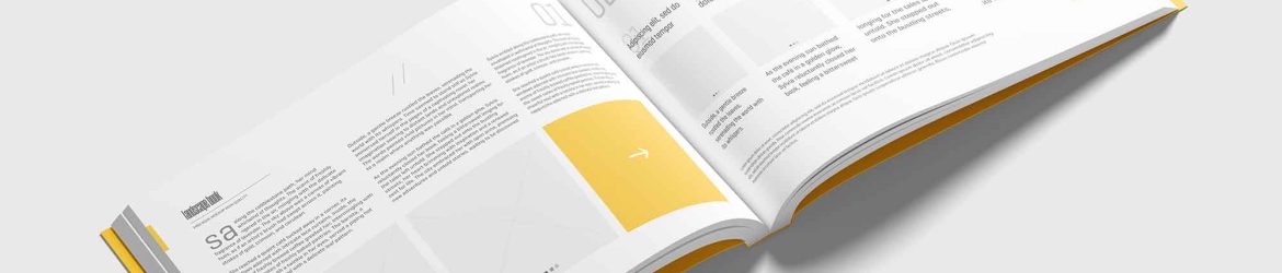 Landscape Softcover Book Mockup