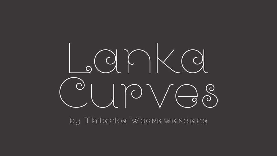 Lanka Curves Font › Fontesk