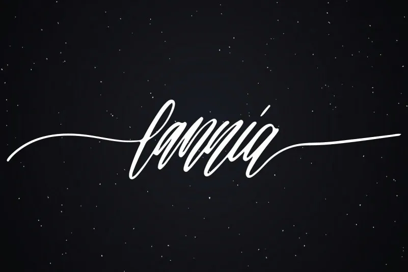 Lannia Handwritten Font
