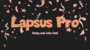 Lapsus Pro Font › Fontesk