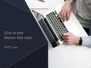 Laptop PowerPoint Template